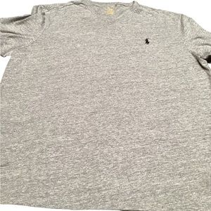 Polo by Ralph Lauren mens V-neck short sleeve tee shirt, size L